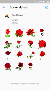 WAStickerApps Roses