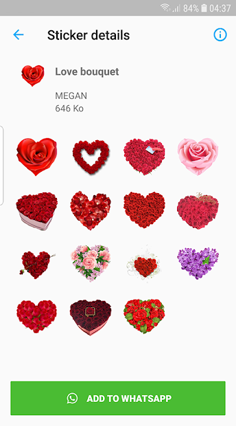 WAStickerApps Roses PC