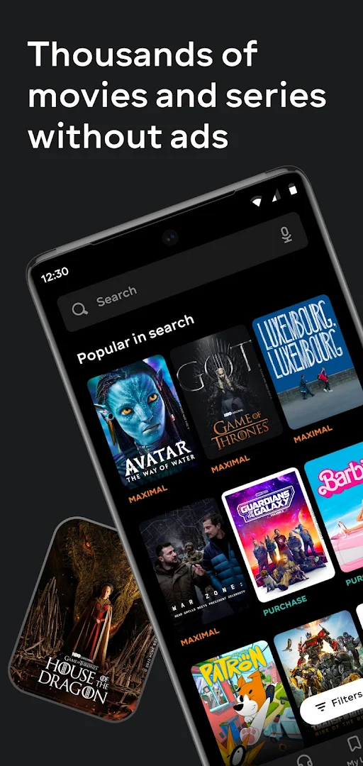 MEGOGO - TV, movies, cartoons, audiobooks PC