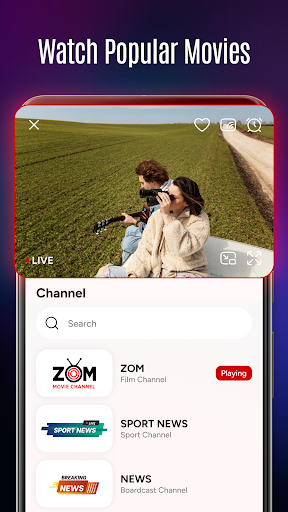 Live TV: Movies and TV Shows PC
