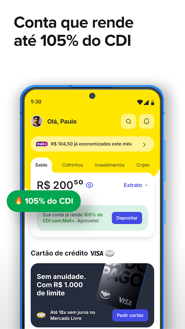 Mercado Pago: banco digital para PC