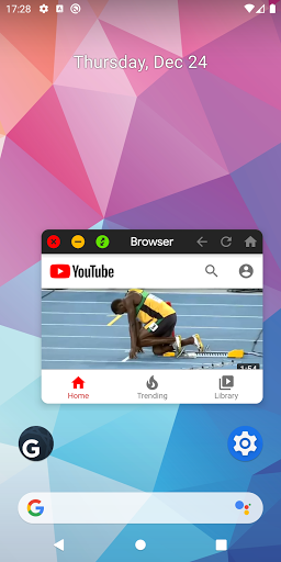 जी वेब ब्राउज़र: माइक्रो PC