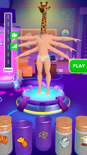 komputer Merge Animals 3D - Mutant race