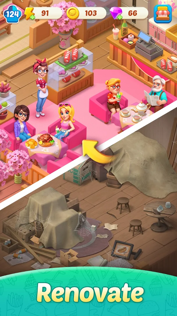 Merge Cooking:Theme Restaurant PC