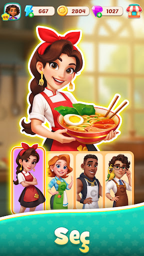 Foodstars: Birleştir ve Pişir