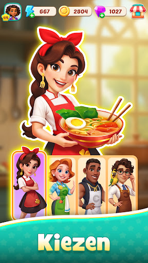 Foodstars: Samenvoegen & Koken