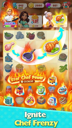 Foodstars: Merge & Cook PC
