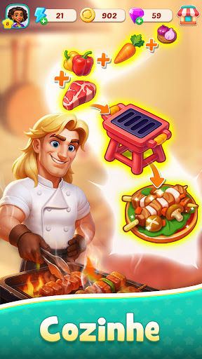 Foodstars: Combine e Cozinhar para PC