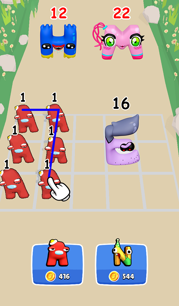 Alphabet Merge: Monster Master PC