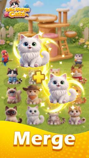 Idle Merge Cats para PC