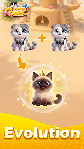 Idle Merge Cats para PC
