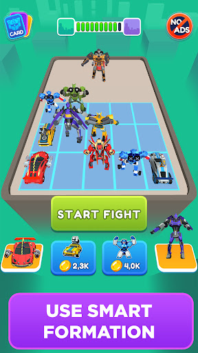 Merge Robot Master: Car Games