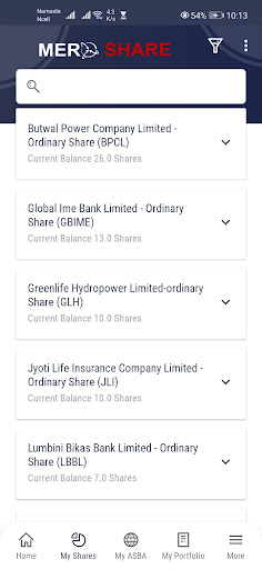 MeroShare الحاسوب