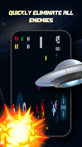 alien strike: space battle پی سی