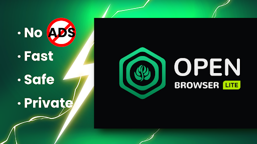 Open Browser Lite-Web Browser পিসি