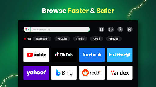 Open Browser Lite-Web Browser পিসি