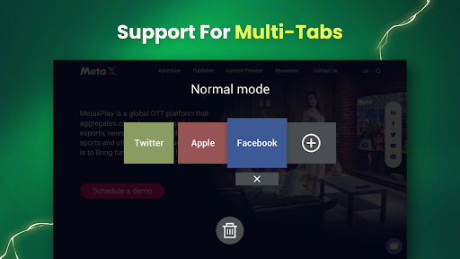 Open Browser Lite-Web Browser পিসি