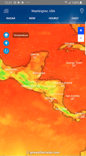 Radar meteorológico para PC