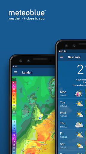 meteoblue weather & maps الحاسوب