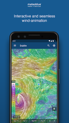 meteoblue weather & maps الحاسوب