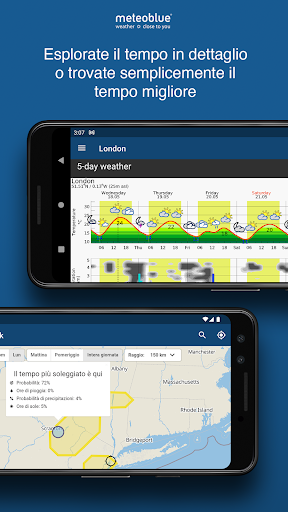 meteoblue meteo & mappe PC