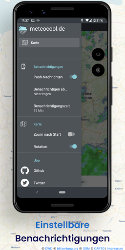 Meteocool - Regenradar PC