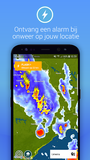 Onweeralarm Weerplaza