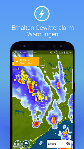 Gewitter Alarm Wetterplaza