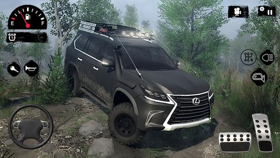 Offroad Lexus 570: V8 Car Game