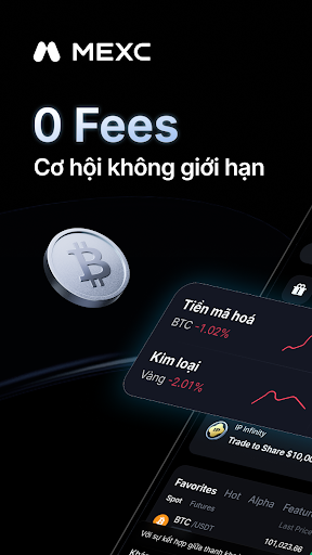 MEXC: Mua BTC & tiền mã hoá