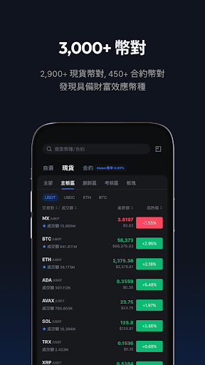 MEXC: 購買比特幣，加密貨幣交易平臺