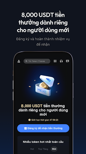 MEXC: Mua BTC & tiền mã hoá PC