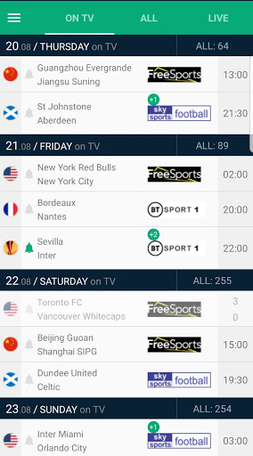 komputer Football on TV and livescore