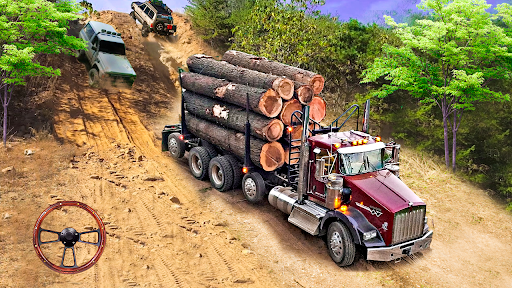 Offroad Logging Truck Games 3D پی سی