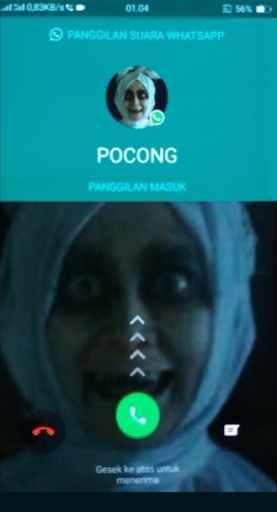 komputer Telepon Hantu Prank