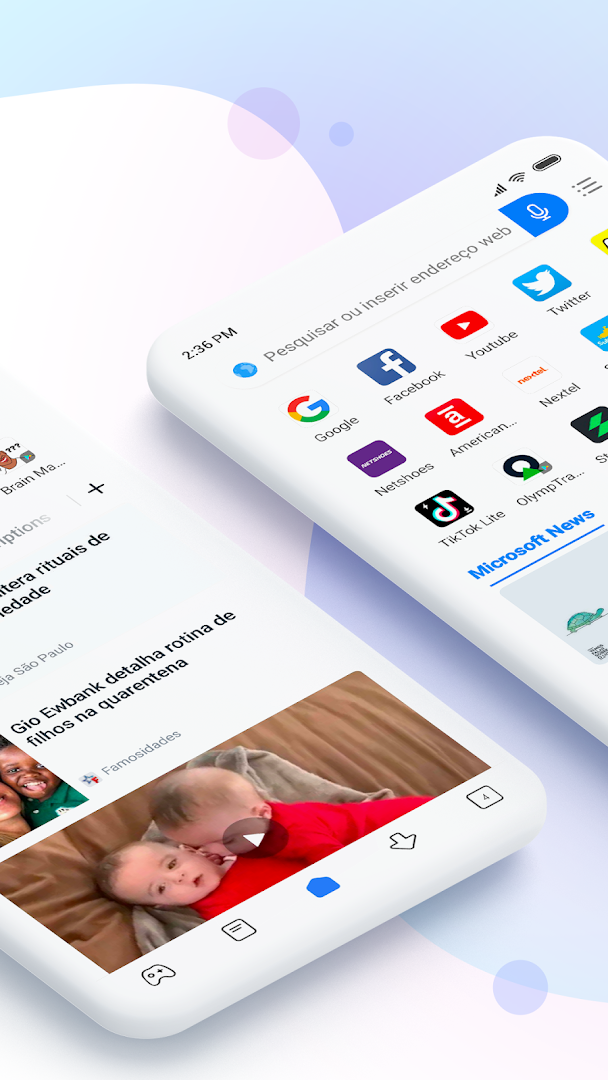 Navegador Mi - Navegação rápida e segura para PC
