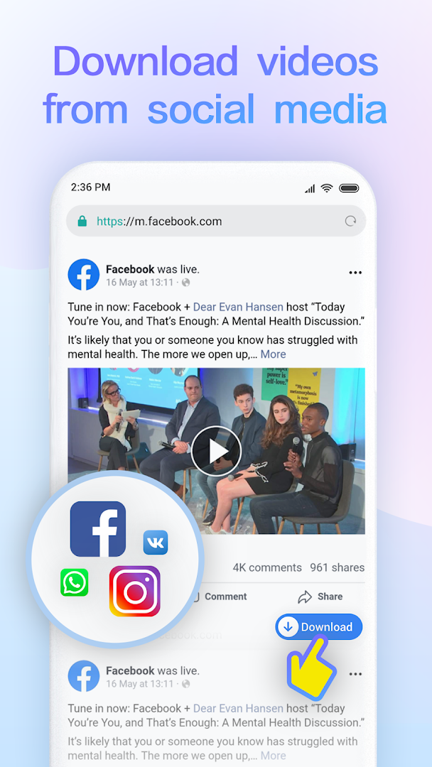 Mi Browser - Video & Status Download, Fast, Secure PC