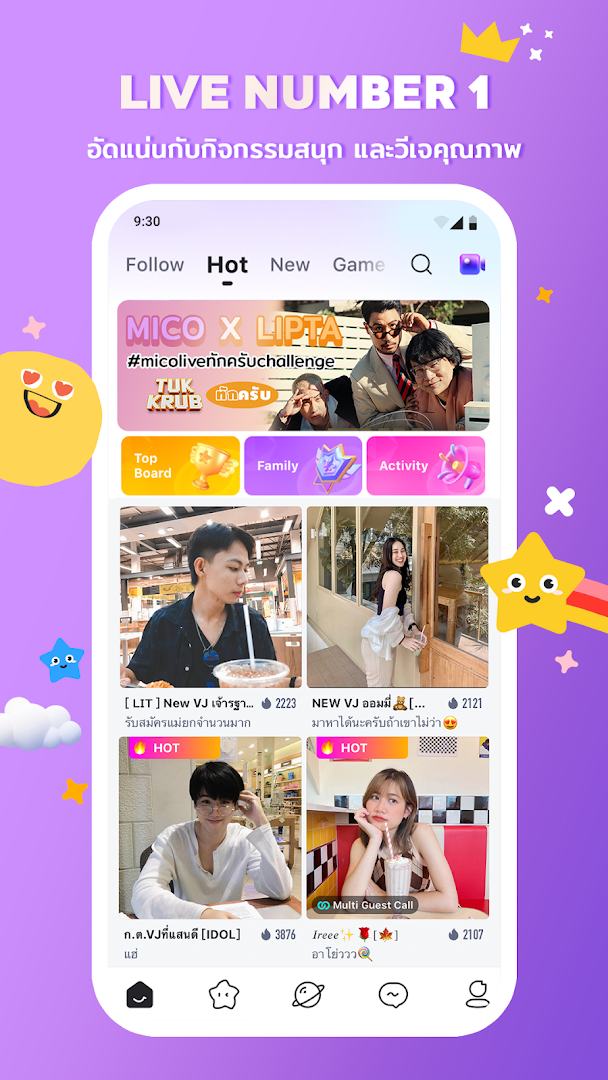 MICO: Make Friends, Live Chat and Go Live Stream PC