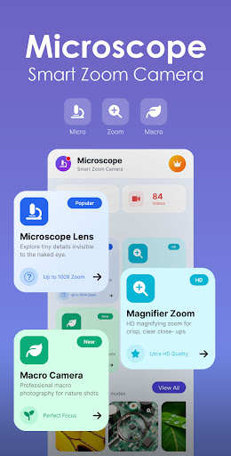 Microscope Smart Zoom Camera پی سی