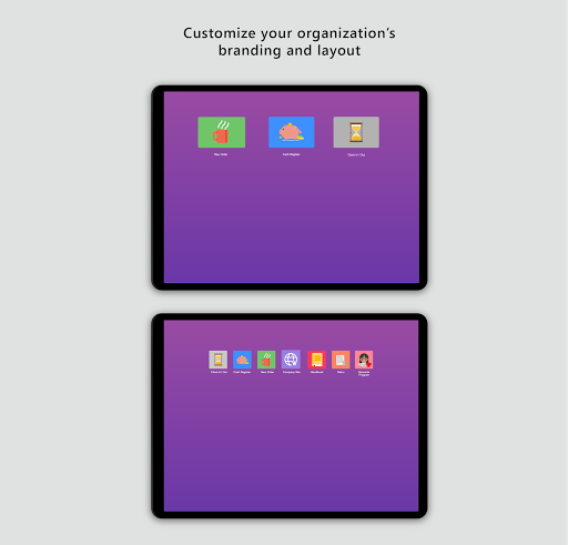Managed Home Screen PC