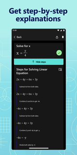 Microsoft Math Solver