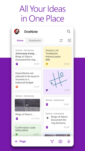 komputer Microsoft OneNote: Save Notes