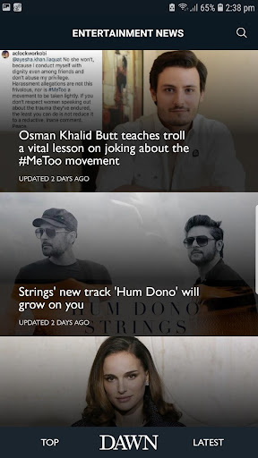 Dawn - Official Mobile App پی سی