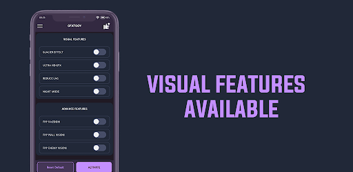 GFXTOOY IPAD VIEW & 120 FPS الحاسوب