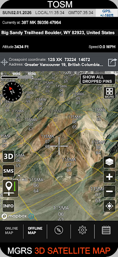 Tactical Offline Satellite Map پی سی