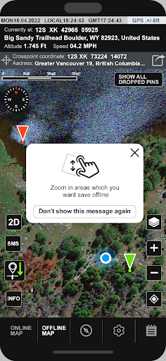 Tactical Offline Satellite Map پی سی