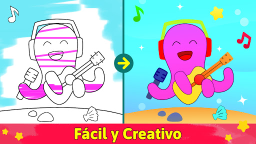Libro para colorear y dibujar