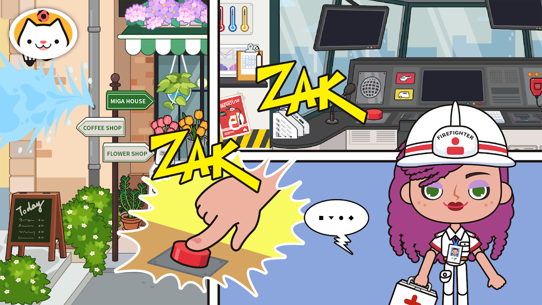 Miga Town: My Fire Station PC