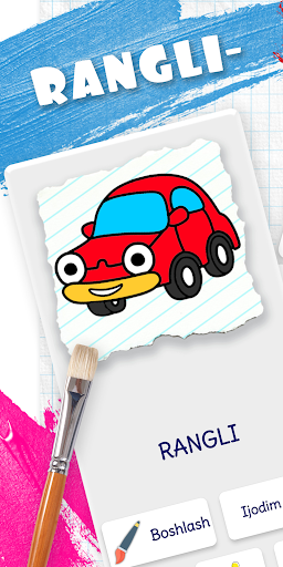 RANGLI - Rasm bo'yash o'yini电脑版