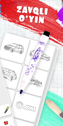 RANGLI - Rasm bo'yash o'yini